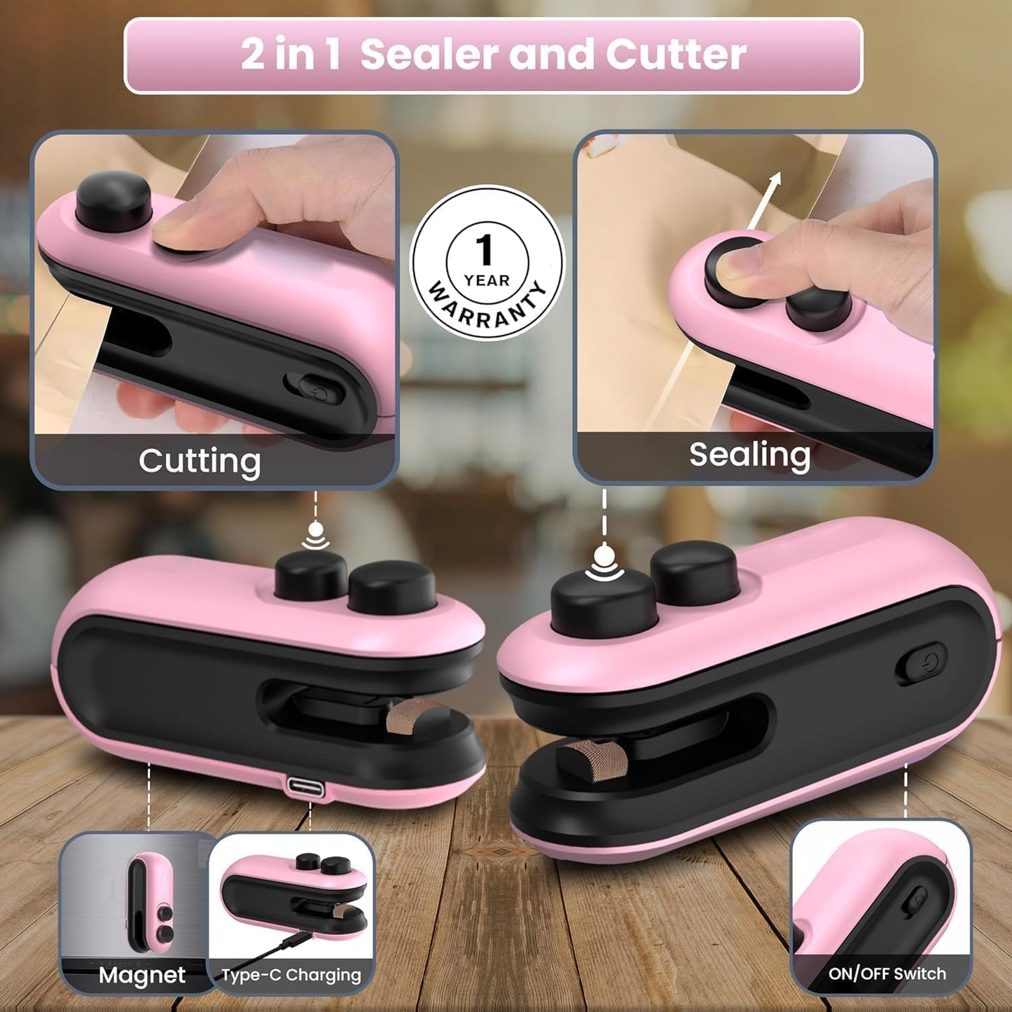 Mini Sealing Machine for Food Packets