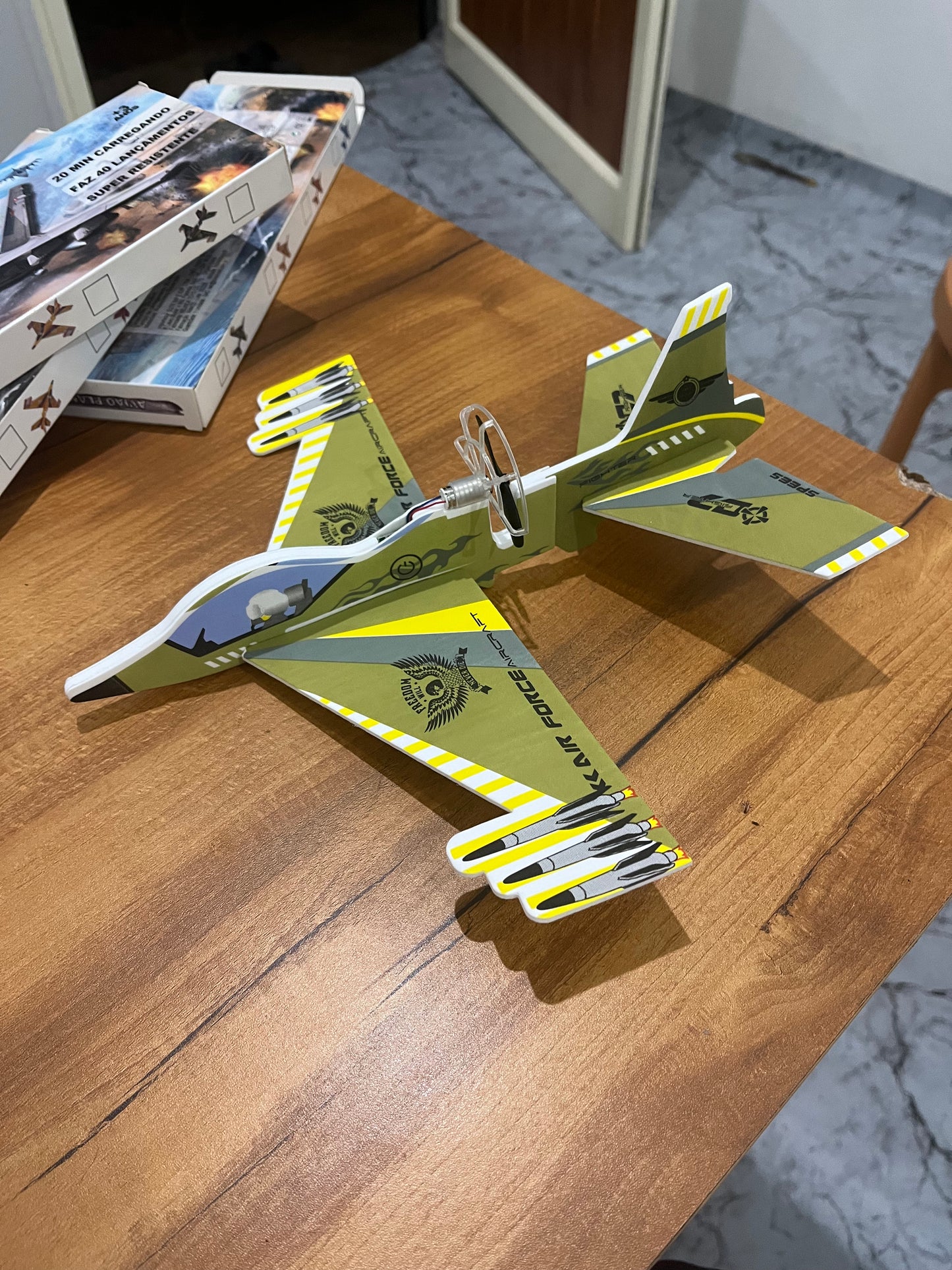 Rechargeable Foam Plane With Motor